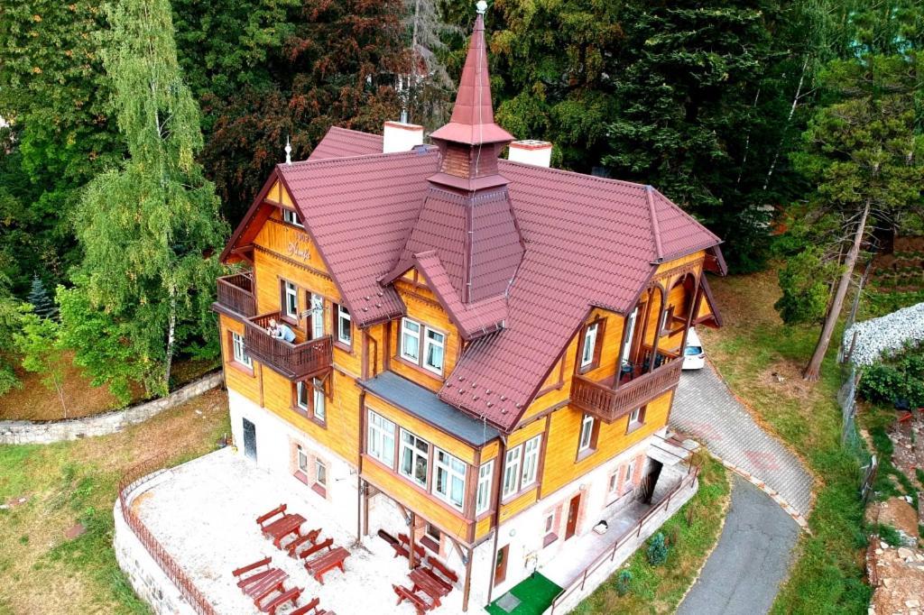Willa Nimfa Apartamenty W Centrum Szklarska Poręba Kültér fotó